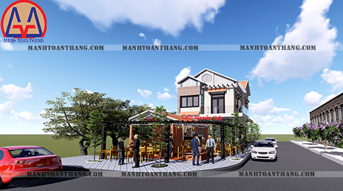 Thiết Kế Nhà 1 Trệt 1 Lầu 2 Mặt Tiền (1) Thiết Kế Nhà 1 Trệt 1 Lầu 2 Mặt Tiền (1)