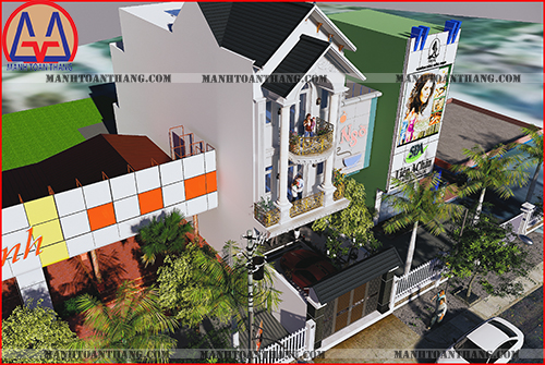 Thiết Kế Nhà 1 Trệt 2 Lầu Mặt Tiền 5m Phong Cách Hiện Đại (4) Thiết Kế Nhà 1 Trệt 2 Lầu Mặt Tiền 5m Phong Cách Hiện Đại (4)