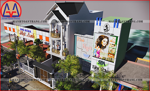 Thiết Kế Nhà 1 Trệt 2 Lầu Mặt Tiền 5m Phong Cách Hiện Đại (5) Thiết Kế Nhà 1 Trệt 2 Lầu Mặt Tiền 5m Phong Cách Hiện Đại (5)