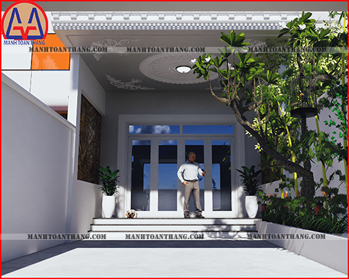 Thiết Kế Nhà 1 Trệt 2 Lầu Mặt Tiền 5m Phong Cách Hiện Đại (8) Thiết Kế Nhà 1 Trệt 2 Lầu Mặt Tiền 5m Phong Cách Hiện Đại (8)