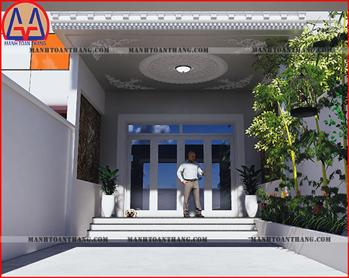 Thiết Kế Nhà 1 Trệt 2 Lầu Mặt Tiền 5m Phong Cách Hiện Đại (9) Thiết Kế Nhà 1 Trệt 2 Lầu Mặt Tiền 5m Phong Cách Hiện Đại (9)