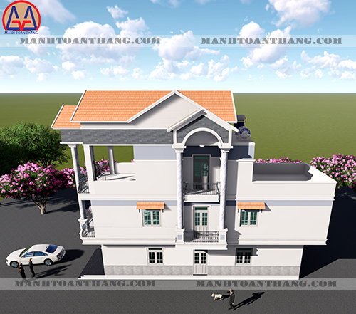 Thiết Kế Nhà Phố 1 Trệt 2 Lầu (5) Thiết Kế Nhà Phố 1 Trệt 2 Lầu (5)