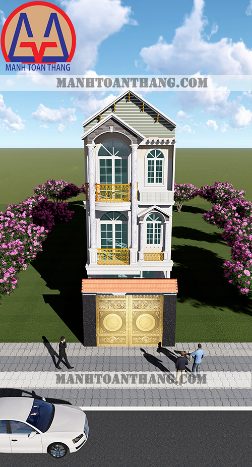 Thiết Kế Nhà Phố 3 Tầng Đẹp (2) Thiết Kế Nhà Phố 3 Tầng Đẹp (2)