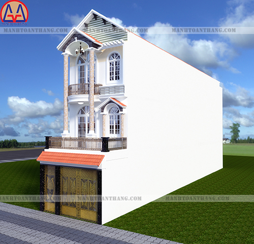 Thiết Kế Nhà Phố 3 Tầng Đẹp (6) Thiết Kế Nhà Phố 3 Tầng Đẹp (6)