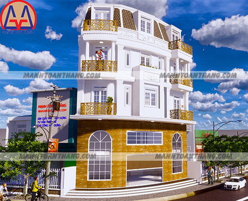 Thiết Kế Nhà Phố Hiện Đại 1 Trệt 3 Lầu (5) Thiết Kế Nhà Phố Hiện Đại 1 Trệt 3 Lầu (5)