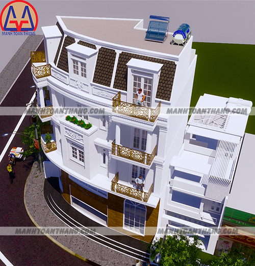 Thiết Kế Nhà Phố Hiện Đại 1 Trệt 3 Lầu (7) Thiết Kế Nhà Phố Hiện Đại 1 Trệt 3 Lầu (7)