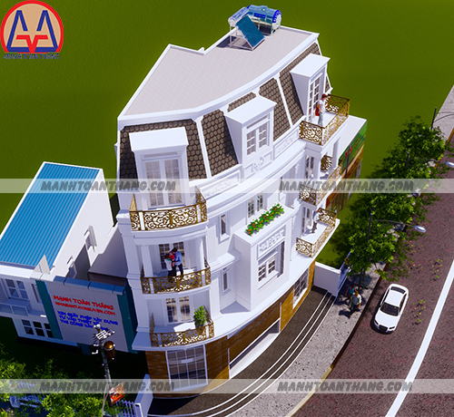 Thiết Kế Nhà Phố Hiện Đại 1 Trệt 3 Lầu (8) Thiết Kế Nhà Phố Hiện Đại 1 Trệt 3 Lầu (8)