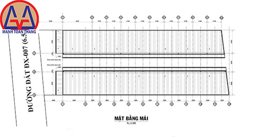 Bản vẽ xây dựng nhà trọ Thuận An