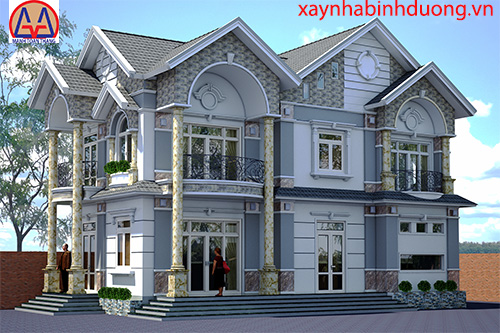 Phối cảnh biệt thự vườn tại Bình Dương 2