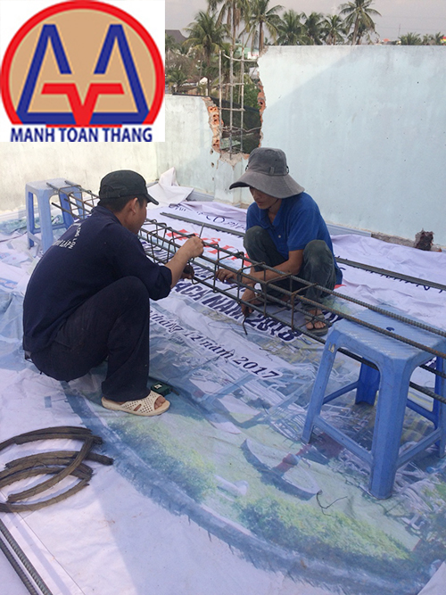 Gia công thép công trình cải tạo nhà