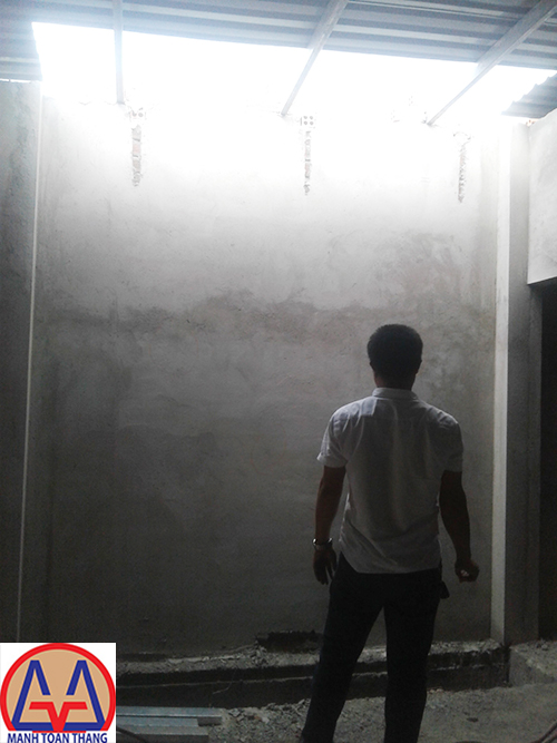 Giếng trời nhà cấp 4 gác lửng