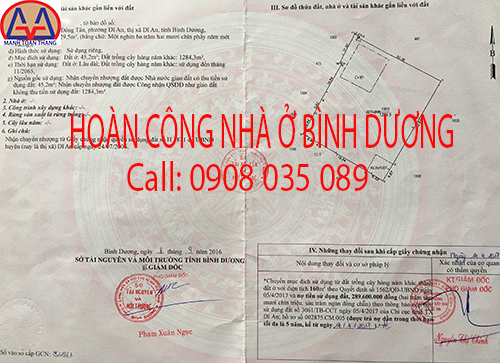 Hồ sơ hoàn công nhà ở gồm những gì Hồ sơ hoàn công nhà ở gồm những gì
