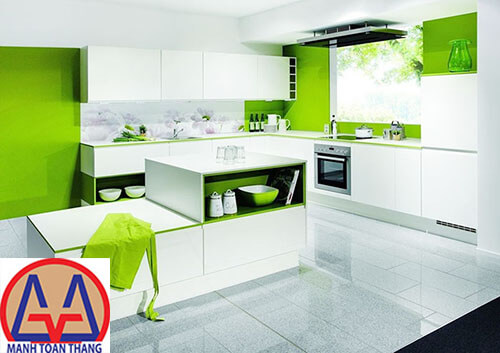 Khu bếp xanh tại Bình Dương