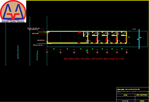 Mặt bừng đấu nối điện và cấp nước sinh hoạt Mặt bừng đấu nối điện và cấp nước sinh hoạt