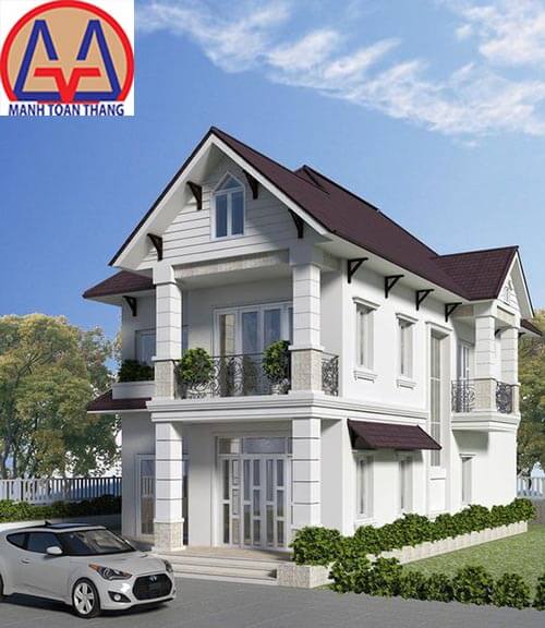 Mẫu nhà 2 tầng có thiết kế đẹp mã số 11