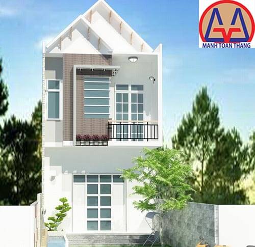 Mẫu nhà 2 tầng đẹp mã số 4