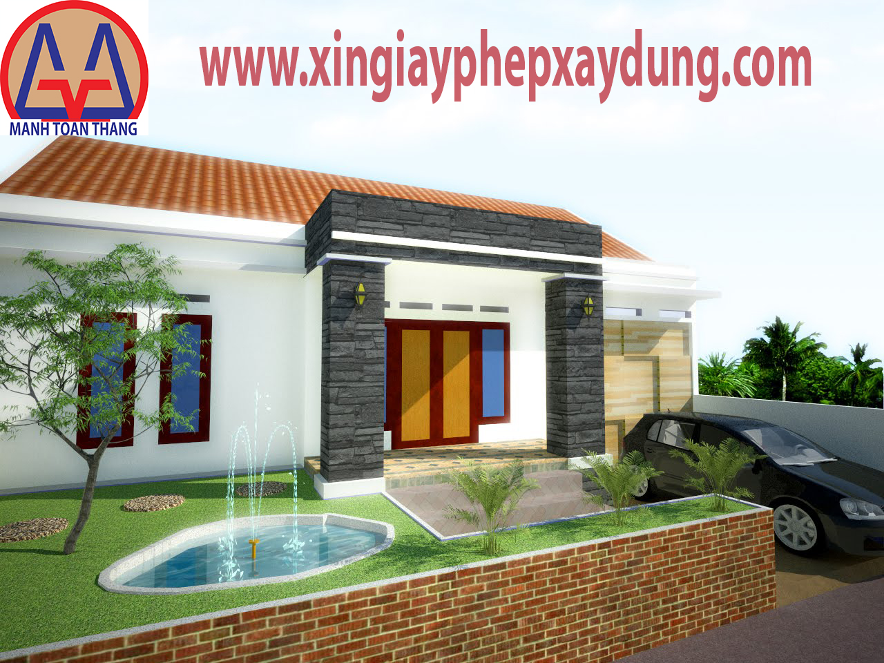 Mẫu thiết kế nhà cấp 4 hiện đại