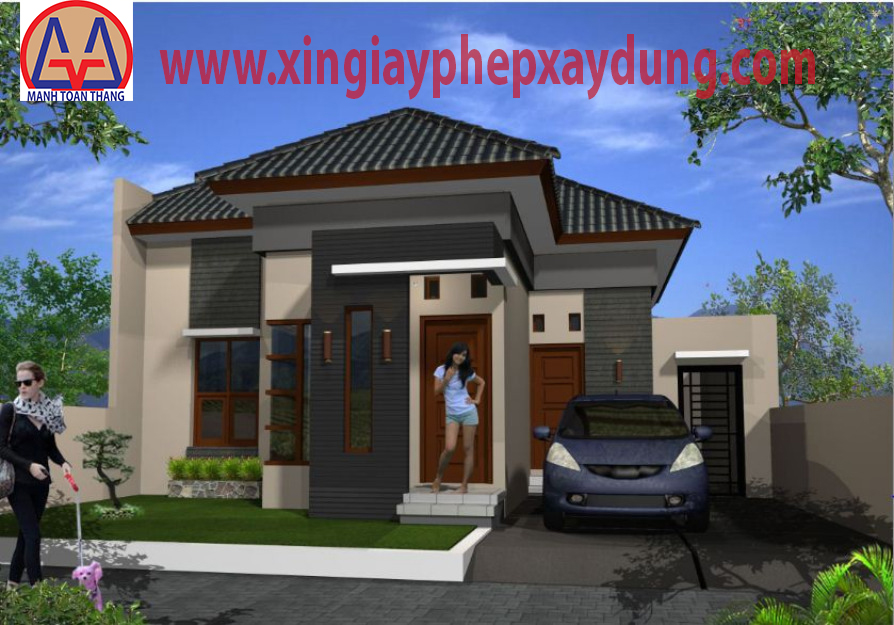 Mô hình nhà cấp 4 hiện đại