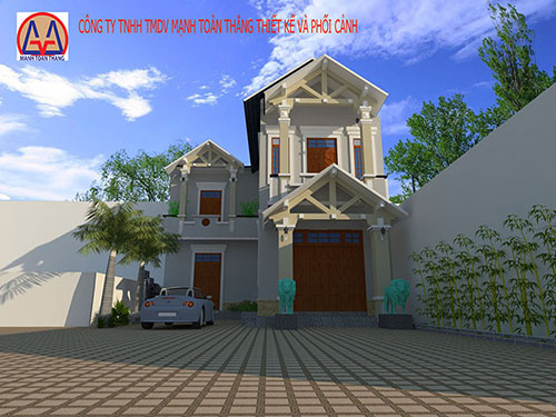 Mặt tiền nhà đẹp Bình Dương 2014