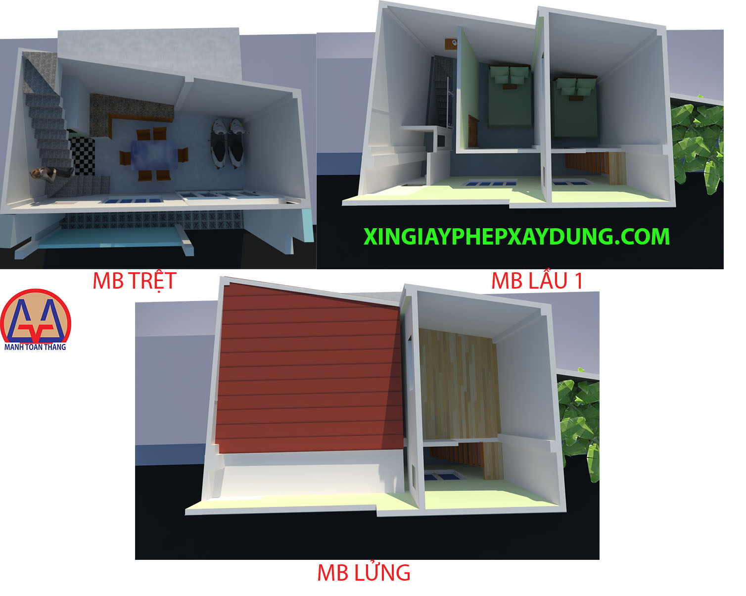 Nội thất nhà siêu mỏng