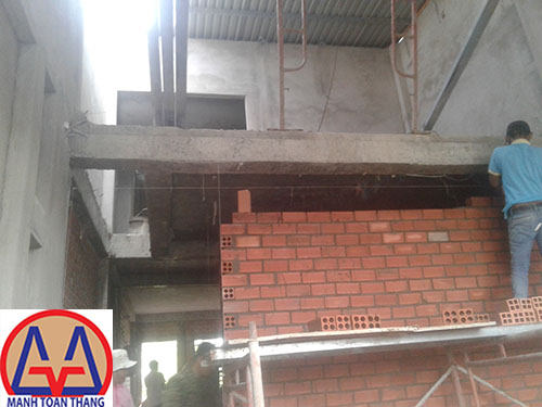 Phân chia khu nhà cấp 4 gác lửng