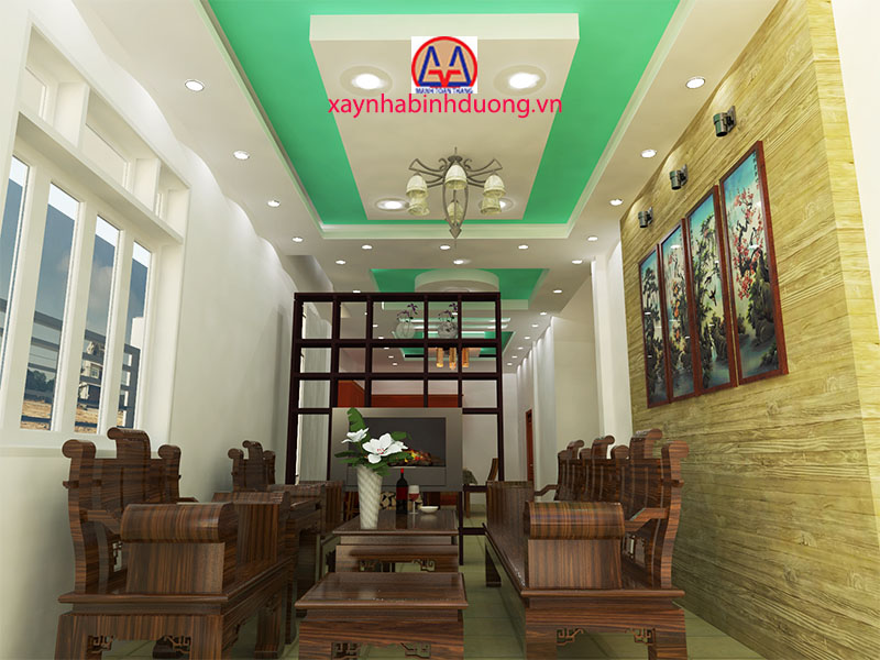 Phối cảnh phòng khách