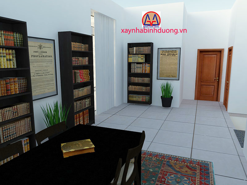 Phối cảnh nội thất phòng shc