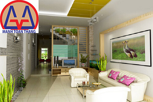 Phòng khách thiết kế nhà đẹp tại Thuận An