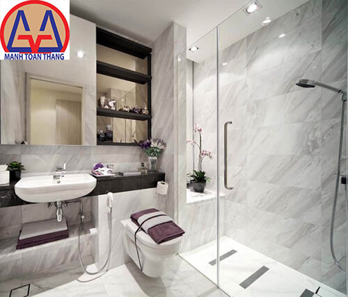 Phòng tắm thiết kế nhà ống đẹp, độc  lạ