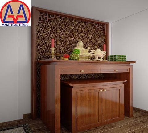 Phòng thờ thiết kế nhà đẹp tại Thuận An