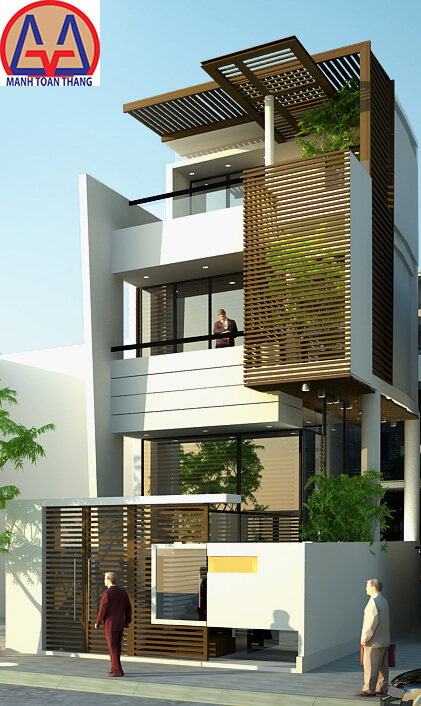 Thiết kế nhà ống đẹp, độc  lạ