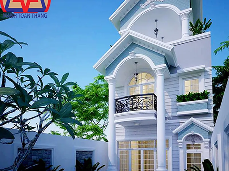 Mẫu Thiết Kế Nhà Phố 3 Tầng Mặt Tiền 6m Hiện Đại
