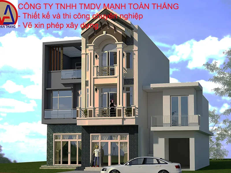 Mẫu thiết kế nhà phố Nguyễn Ngọc Ẩn năm 2016 tại Tp. Hồ Chí Minh