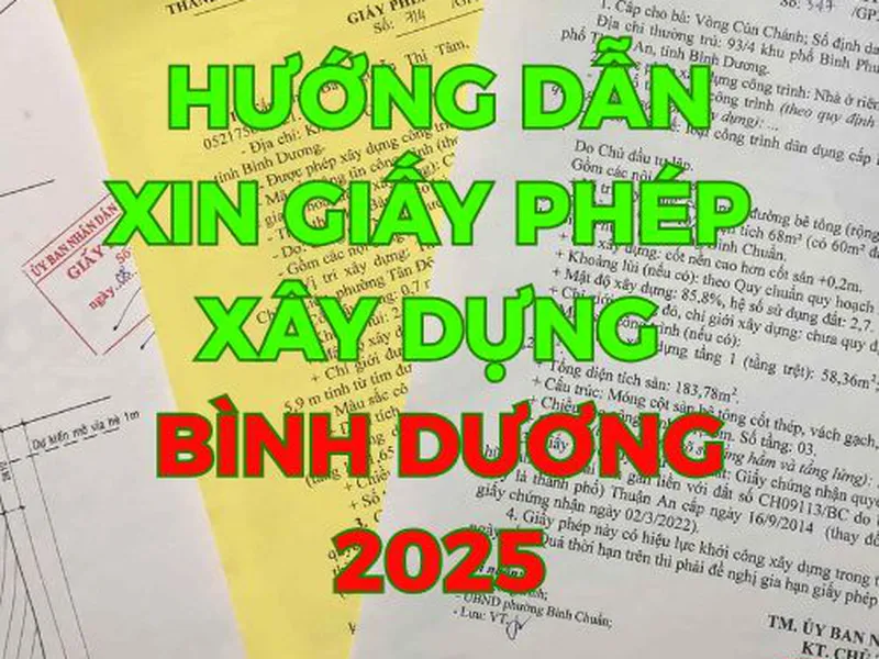 Dịch Vụ Xin Giấy Phép Xây Dựng Bình Dương Nhanh Chóng Trọn Gói