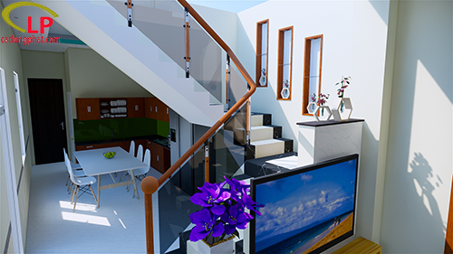 Công Trình Nhà Phố 1 Trệt 2 Lầu Mái Thái (4) Công Trình Nhà Phố 1 Trệt 2 Lầu Mái Thái (4)