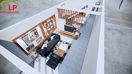 Nhà Phố 1 Trệt 1 Lầu Mái Thái (10) Nhà Phố 1 Trệt 1 Lầu Mái Thái (10)