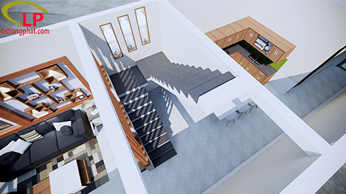 Nhà Phố 1 Trệt 1 Lầu Mái Thái (11) Nhà Phố 1 Trệt 1 Lầu Mái Thái (11)