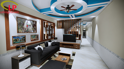 Nhà Phố 1 Trệt 1 Lầu Mái Thái (4) Nhà Phố 1 Trệt 1 Lầu Mái Thái (4)