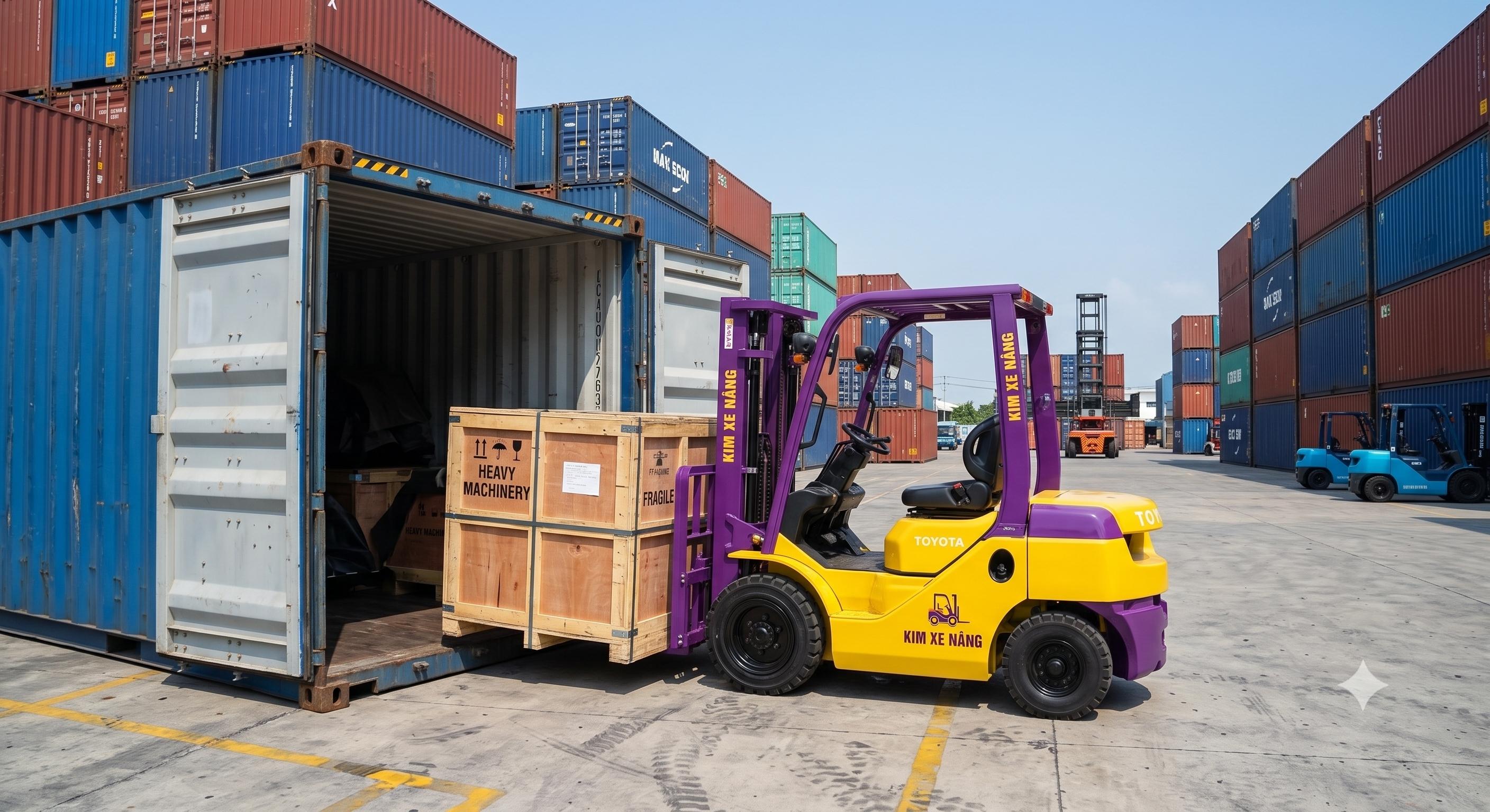 Kiểm tra kiện nặng trước khi nâng tại Sóng Thần