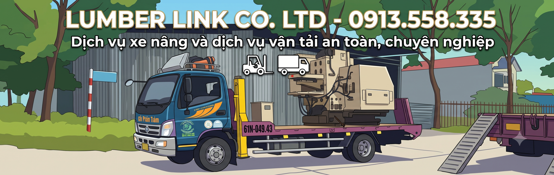 Dịch vụ nâng hạ hàng hoá và vận tải Lumber Link