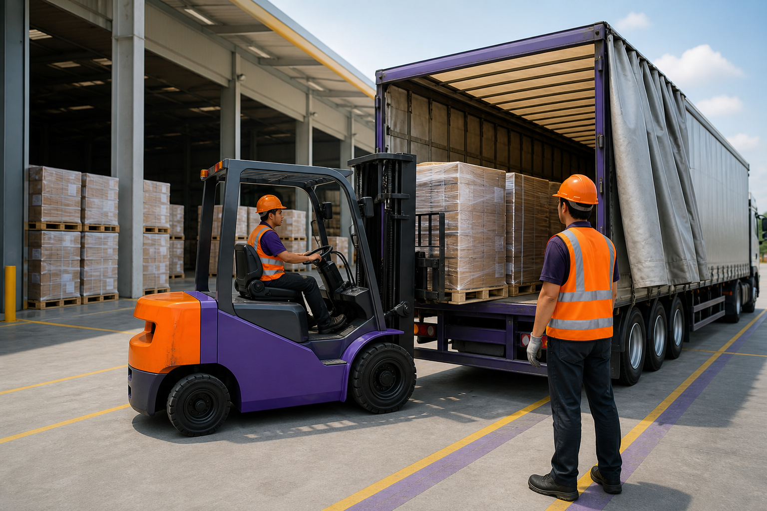 Cho thuê xe nâng An Phú, Bình Dương - bốc xếp pallet Cho thuê xe nâng An Phú, Bình Dương - bốc xếp pallet