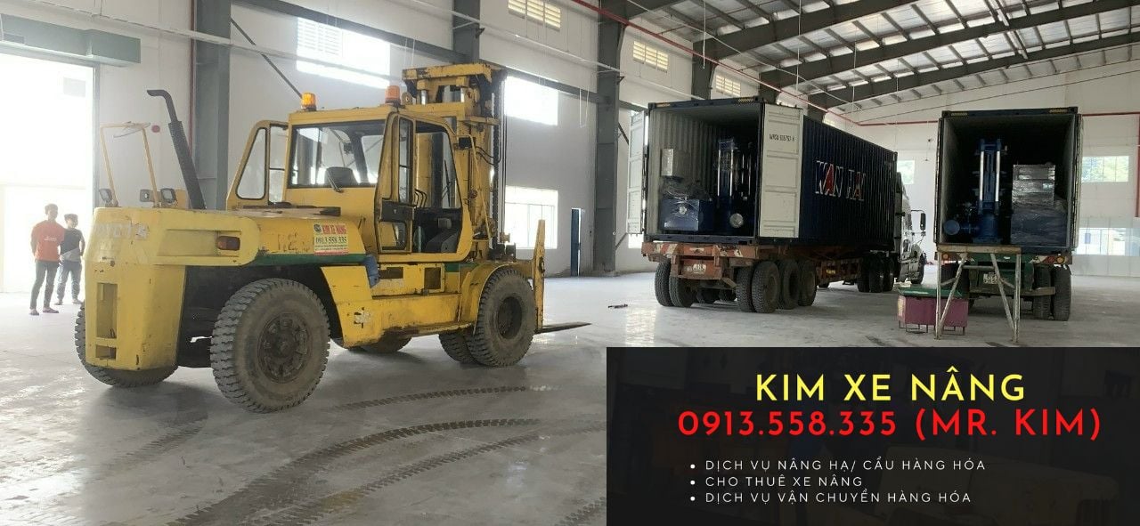 Dịch vụ xe nâng tại nhà xưởng