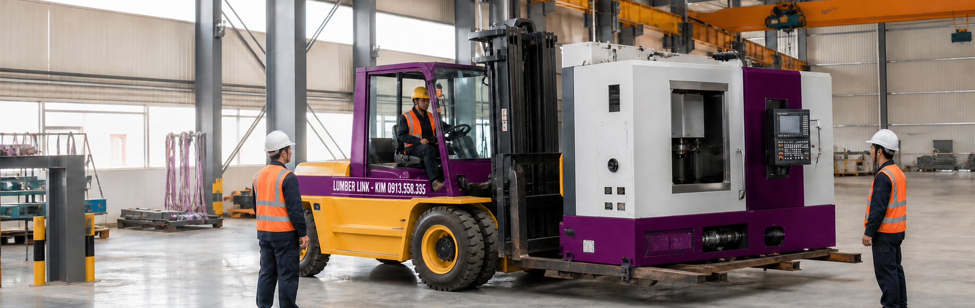 Dịch vụ di dời máy CNC nhà xưởng