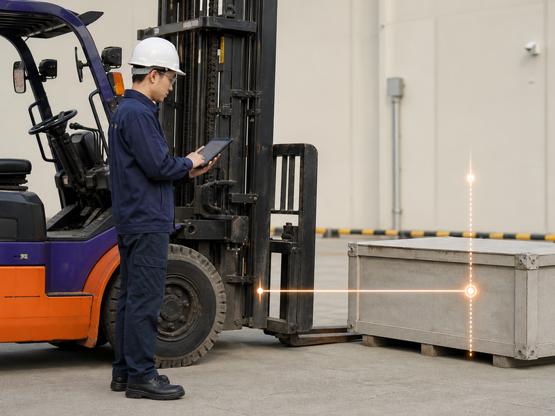 Cách tính mô-men tải xe nâng bằng ví dụ dễ hiểu