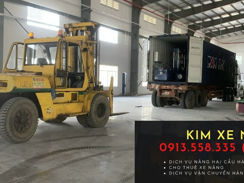Dịch vụ xe nâng Bình Dương: lựa chọn theo tải và mặt bằng