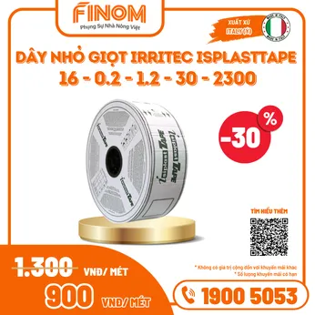 Dây nhỏ giọt Irritec IsplastTape (16/0.2/1.2/30/2300m)