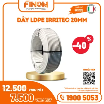 Dây LDPE Irritec 20mm