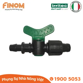 Van khởi thủy roen xoắn nhỏ giọt Irritec 16mm