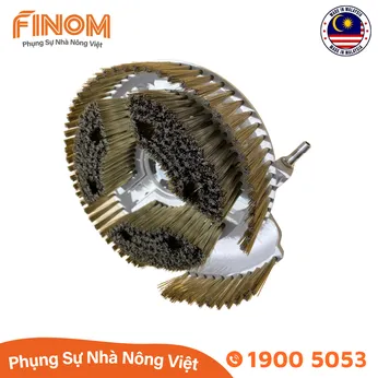 Chổi vệ sinh nhà màng - nhà lưới xoay 360 độ