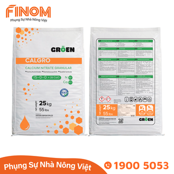 Phân bón Canxi Nitrat CALGRO – Calcium Nitrate Granular